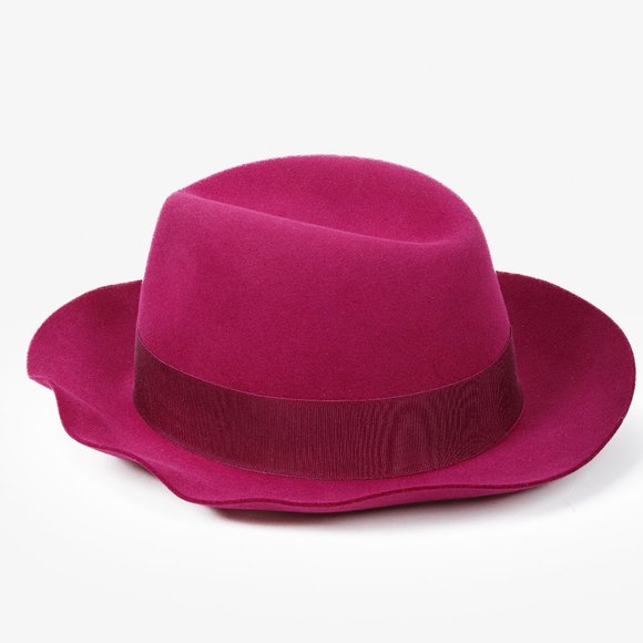 *SOLD* Hermès Pulm Rabbit Felt Hat with Bow - Picture 2 of 15